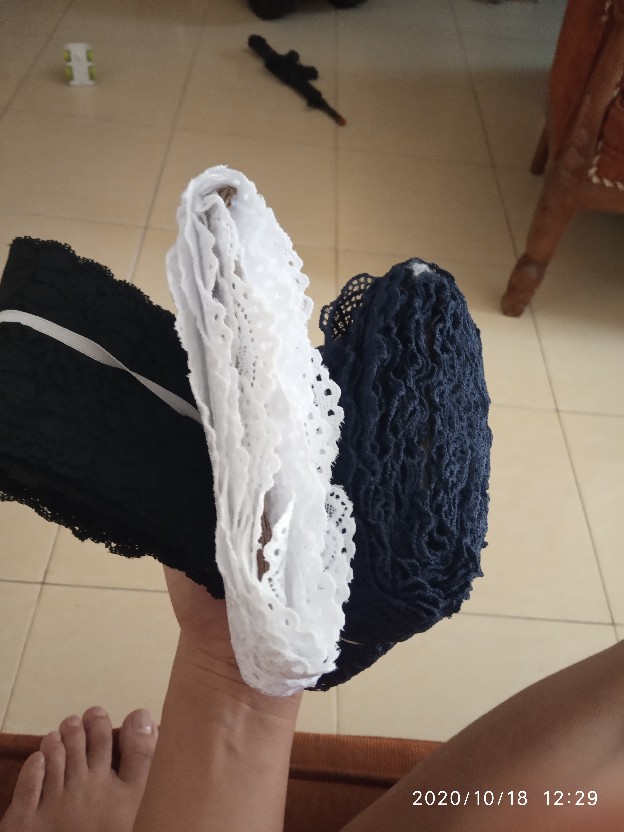 Renda Stretch/elastis 8.5cm - 10cm