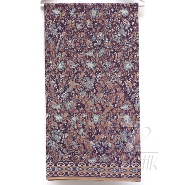 KAIN BATIK KATUN Premium Motif Burung Warna Krem Kream Crem Cream 724974 Cap 72 Jarik Jarit Samping Kebat Panjang Batik Katun Modern Premium Bahan Seragam Batik Pernikahan Kantor Keluarga Murah Kamen Jadi Batik Bali Lembaran