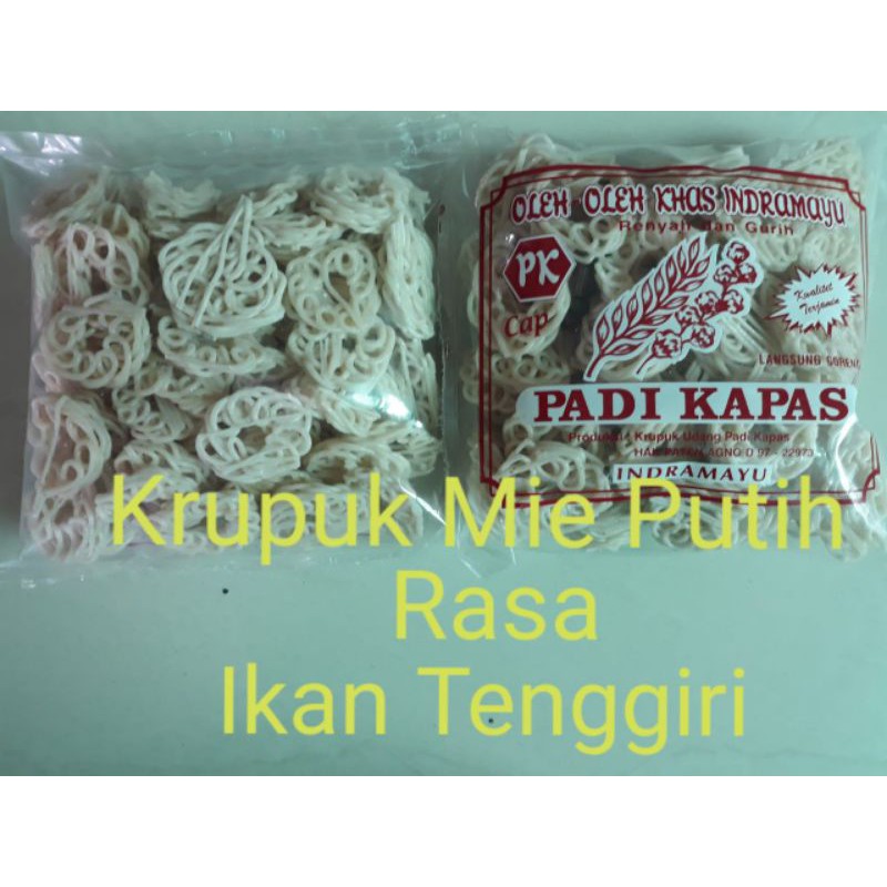 

Kerupuk Mie Putih cap Padi Kapas