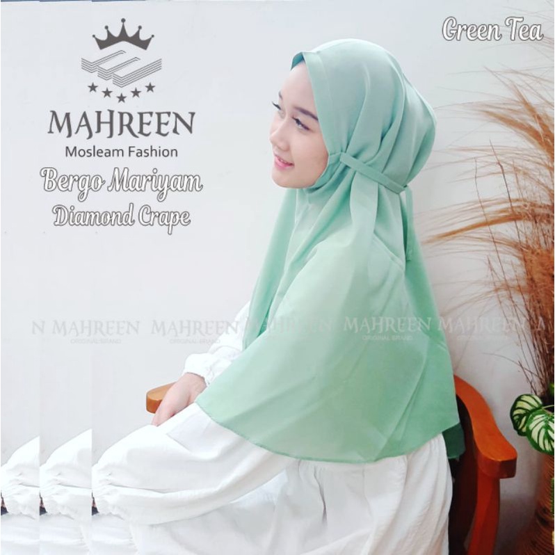 Ori mahreen hijab mariyam diamond crape