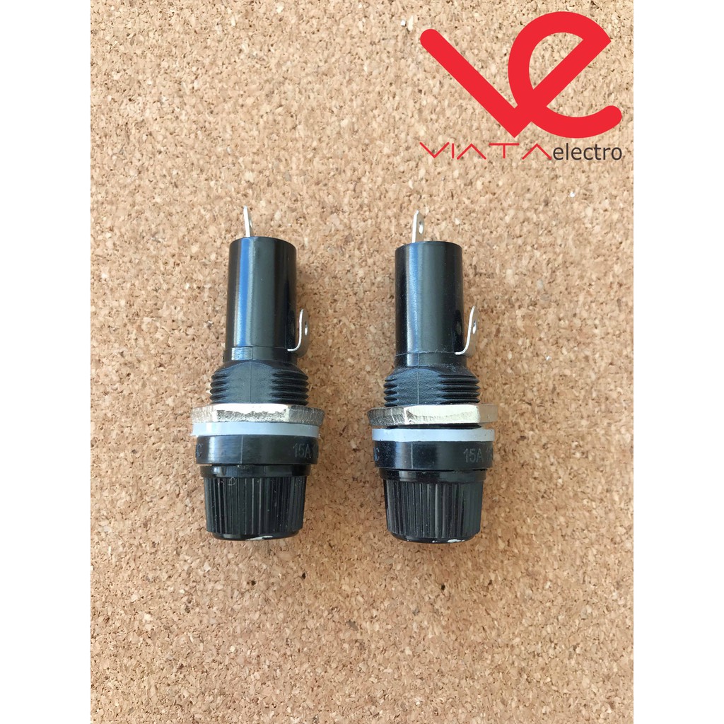 FUSE HOLDER HCHI BESAR (6x30mm) ASLI HICHI DUDUKAN SEKRING KACA