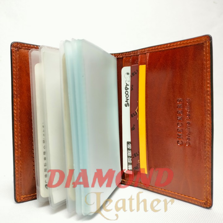 Checkers Dompet Kulit Impor Asli CK 66 Tempat Kartu