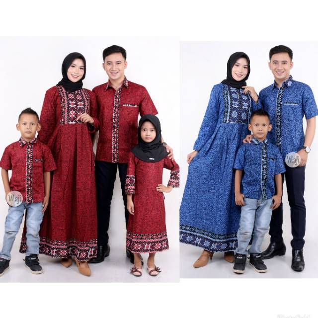 GAMIS BATIKA MEGA ETNIC bisa couple keluarga