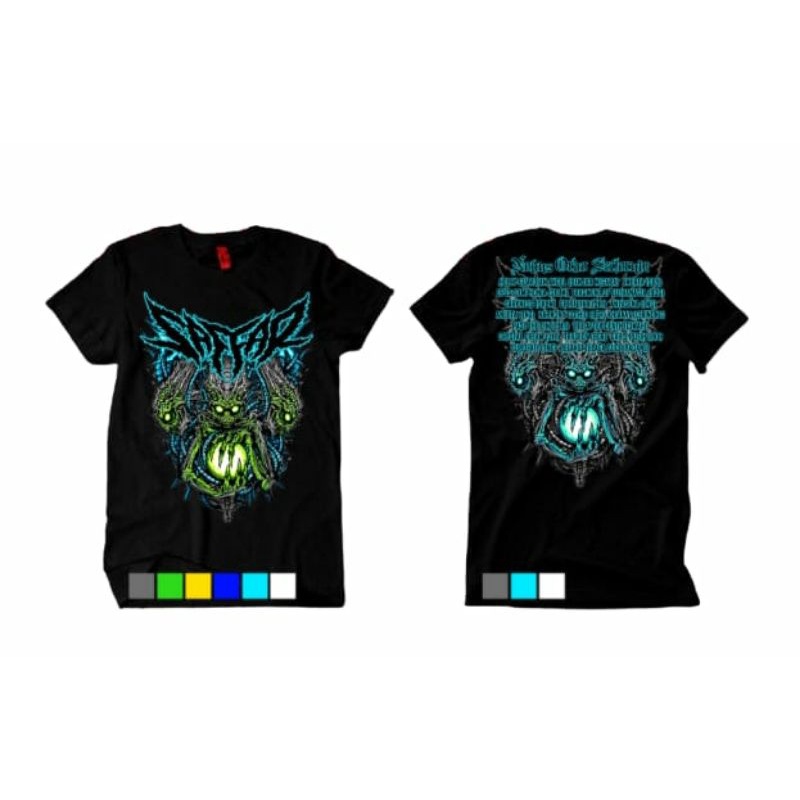 DISTRO kaos metal /SAFFAR / TERLARIS