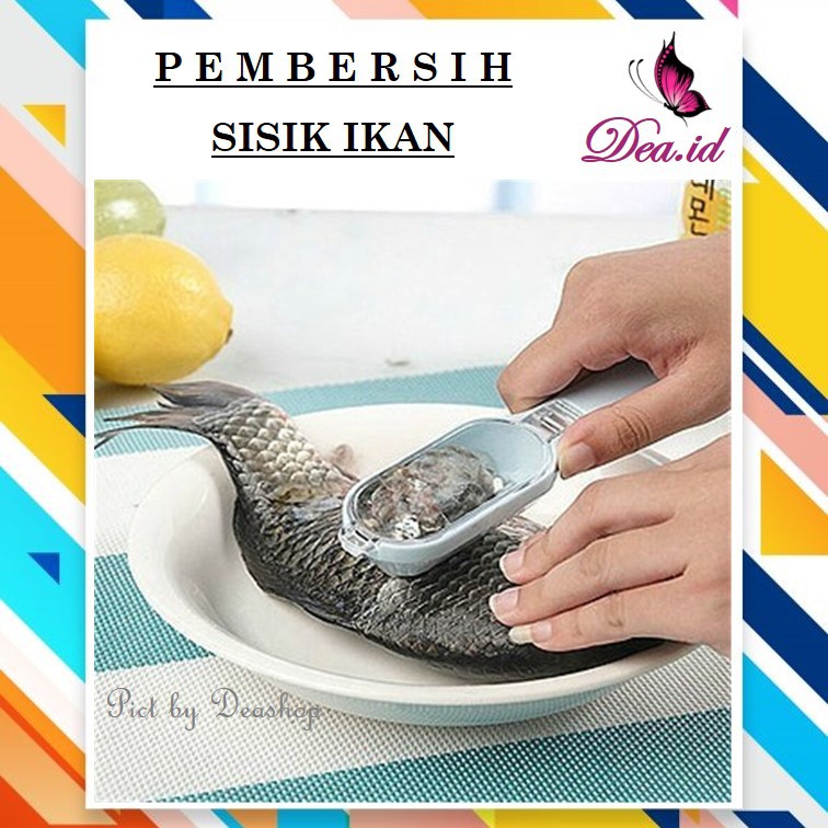 [DEASHOP] ALAT PEMBERSIH SISIK IKAN / PENGUPAS SISIK IKAN / PARUTAN PEMBERSIH SISIK IKAN