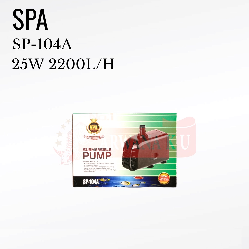SPA SP-104A POMPA AQUARIUM SUBMERSIBLE PUMP