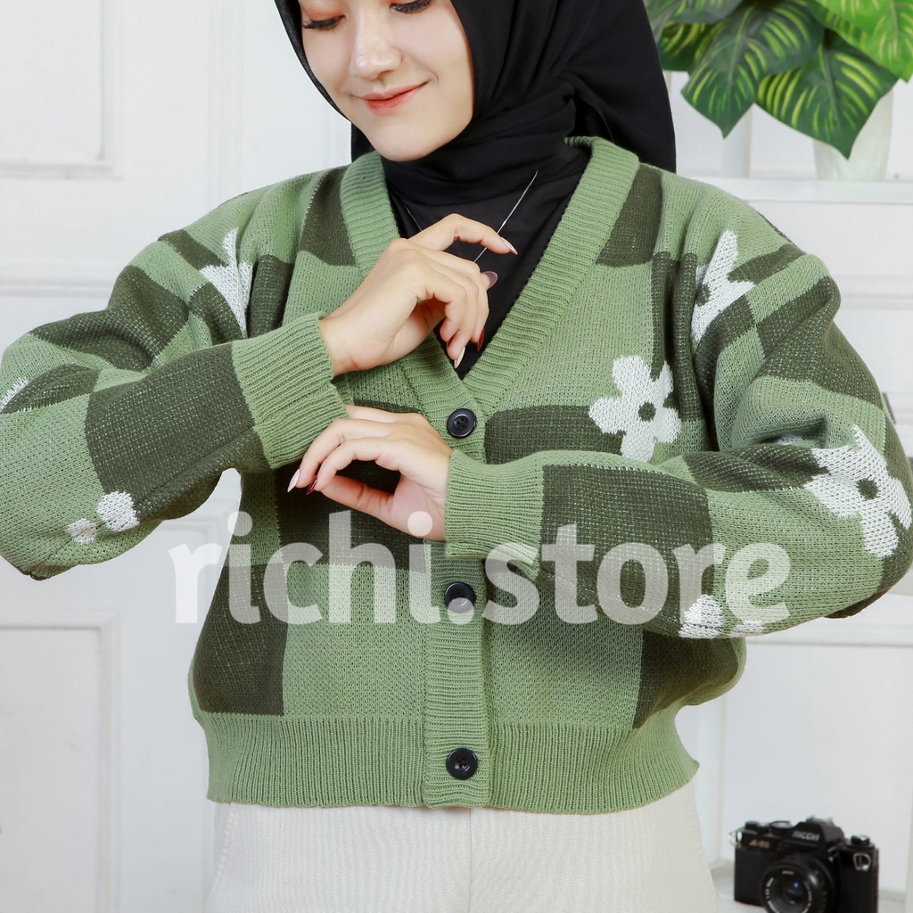 CARDY CINDY MOTIF BUNGA TEBAL LEMBUT