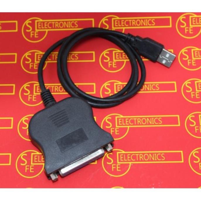 USB to 25 Pin Parallel IEEE 1284 Printer Adapter