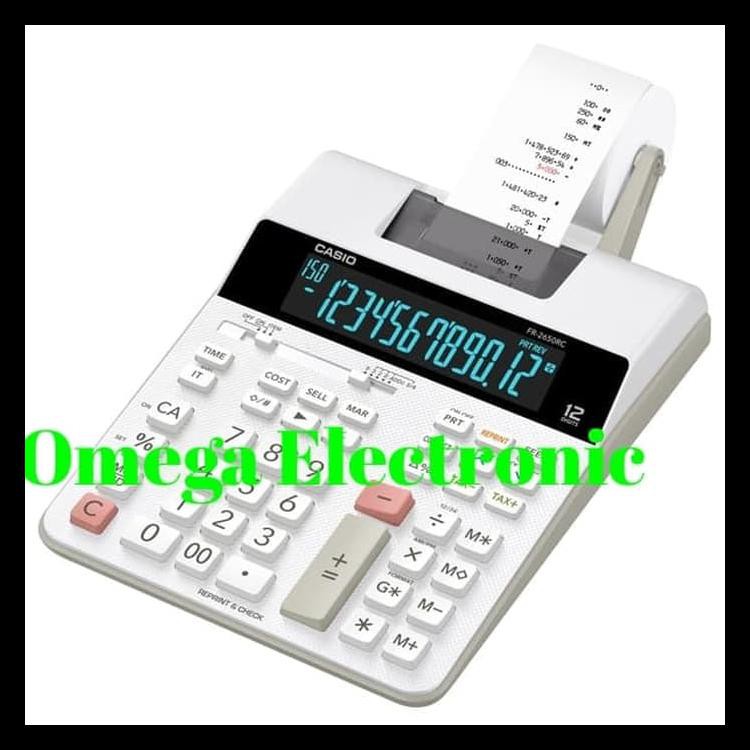 

Casio Fr-2650T - Printing Kalkulator Calculator Struk Kertas Fr 2650 T Berkualitas