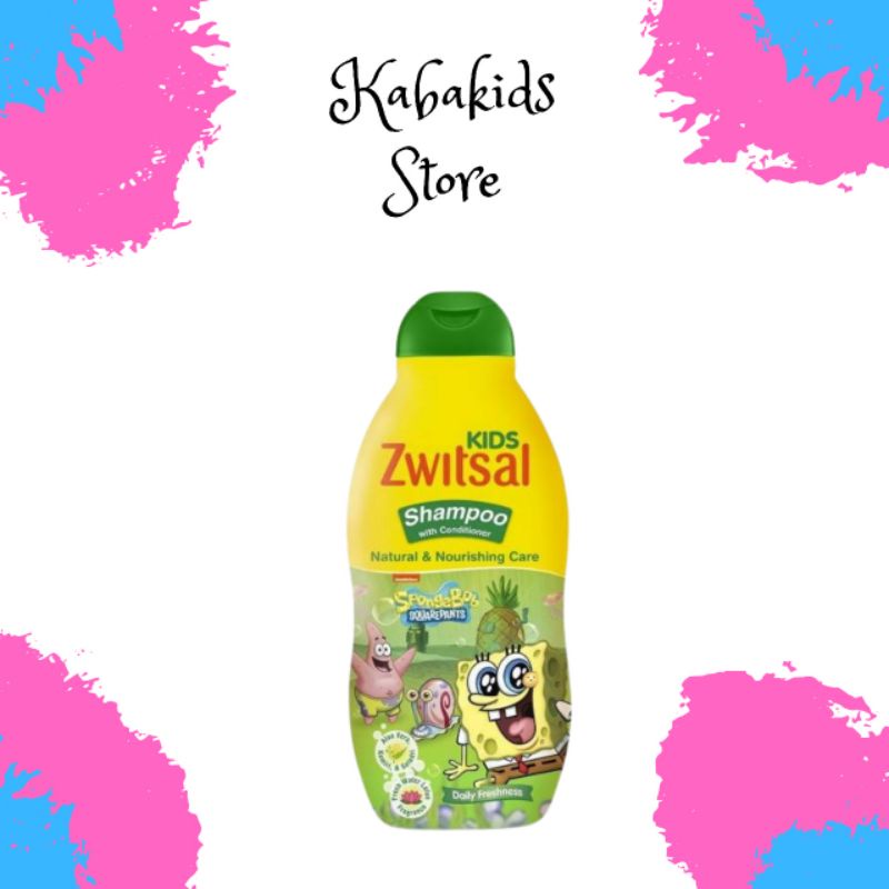 Zwitsal Kids Shampoo Natural And Nourising Care 180 ml