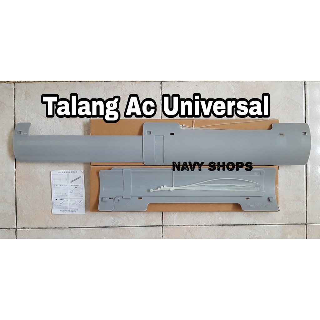 Talang Ac Universal - Deflektor AC - Penahan Hembusan AC Universal