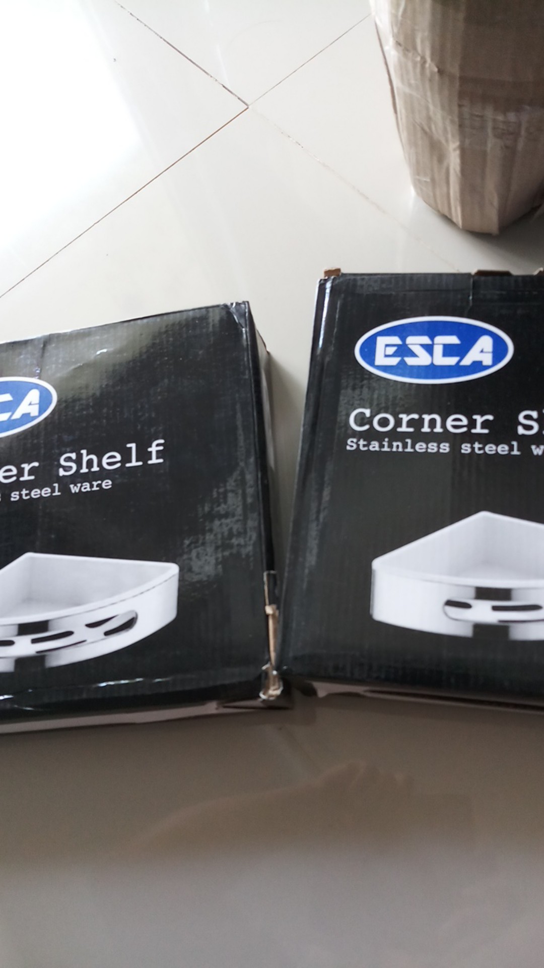 Rak Sabun Shampoo Dinding Sudut Dapur Kamar Mandi Tempat Peralatan Kamar Mandi