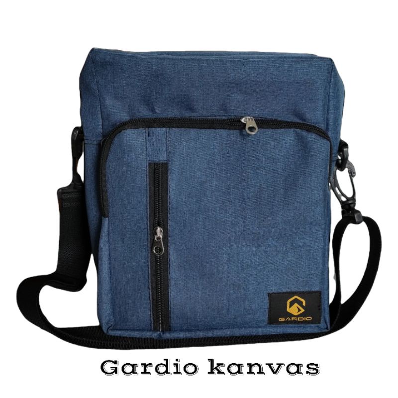 Gardio.Tas selempang pria dan wanita denim /