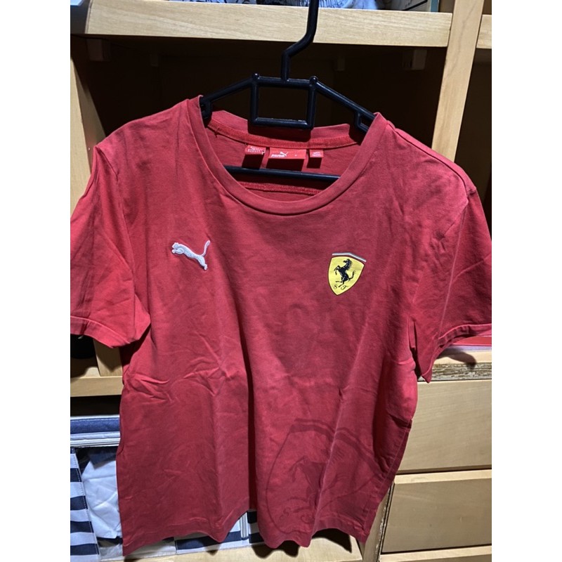 preloved kaos puma ferrari