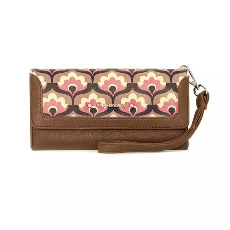 DOMPET WANITA TALI FLORENTE W2000M4 SOPHIE PARIS COKLAT