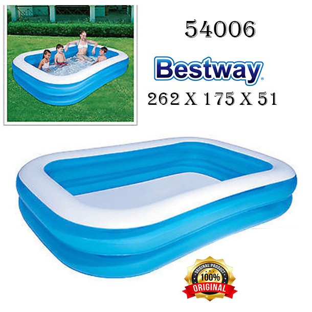 BESTWAY KOLAM RENANG ANAK DAN KELUARGA 262 CM NO. 54006