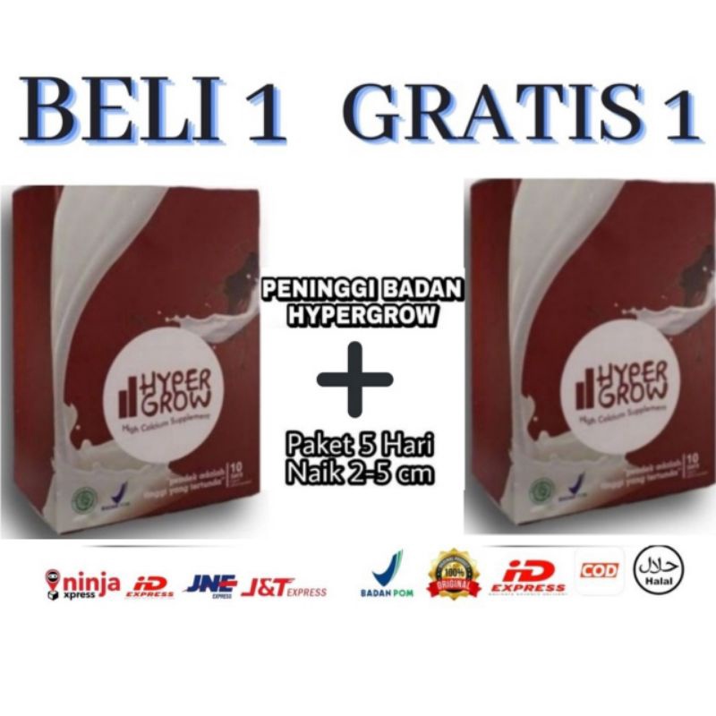 

BELI 1 GRATIS 1 PENINGGI BADAN HYPERGROW PENINGGI BADAN AMPUH TAMBAH TINGGI 100%