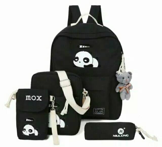 Back Pack Double Decker_Tas Ransel Anak_Lol_Unicorn_Superhero_Paw Patrol_Shopkins Fashion Cewek - PS