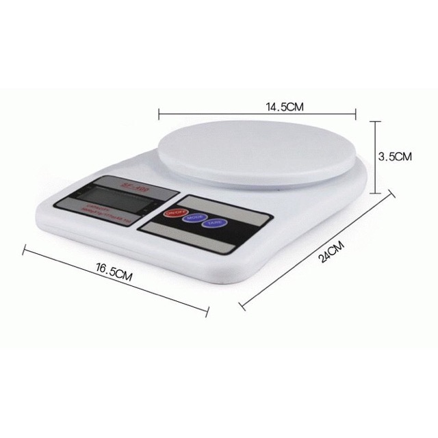 Timbangan digital 10 kg electronic kitchen scale timbangan kue dapur sf400 sf 400