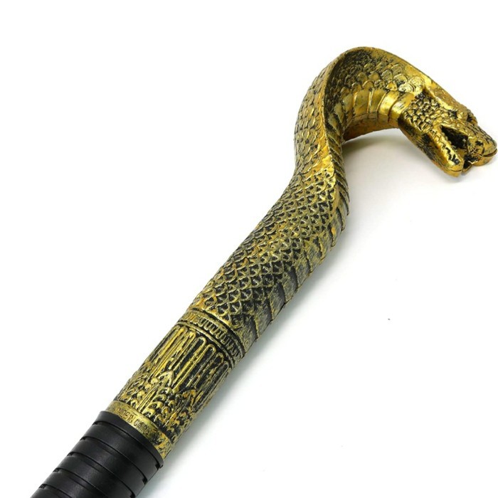 Egypt Pharaoh snake sceptre tongkat raja firaun mesir haloween props