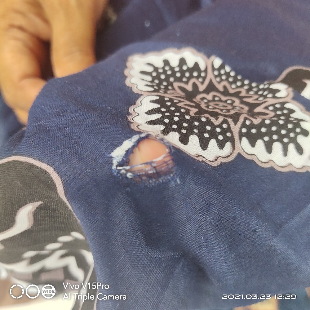 Tunik Batik Resleting Depan Baju Batik Wanita Terbaru 2020 Atasan Lengan Panjang Gemuk Jumbo Size