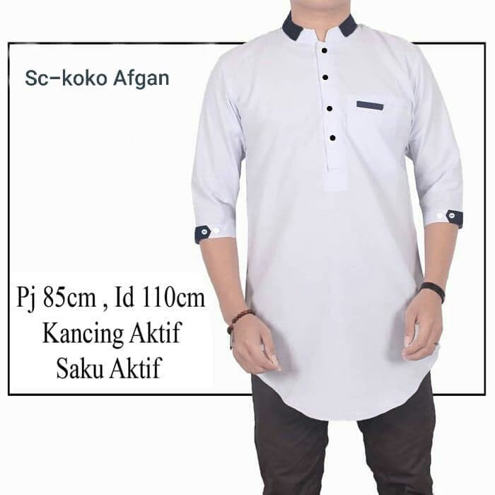 [KOKO 4FGAN SC] baju koko pria katun var color