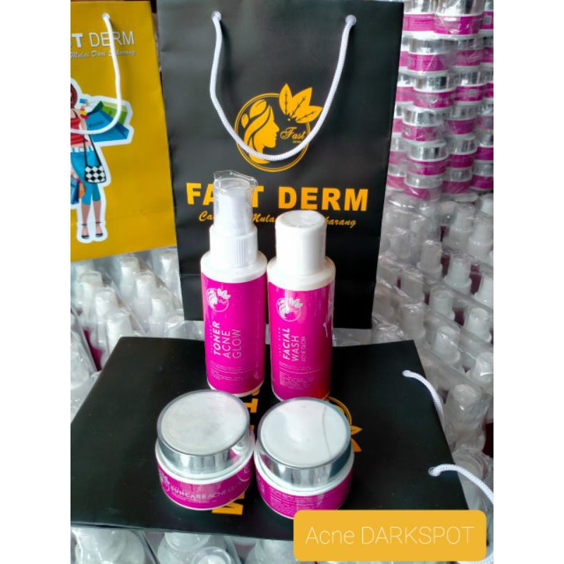 FAST DERM SKINCARE ORIGINAL BPOM,ACNE DARKSPORT