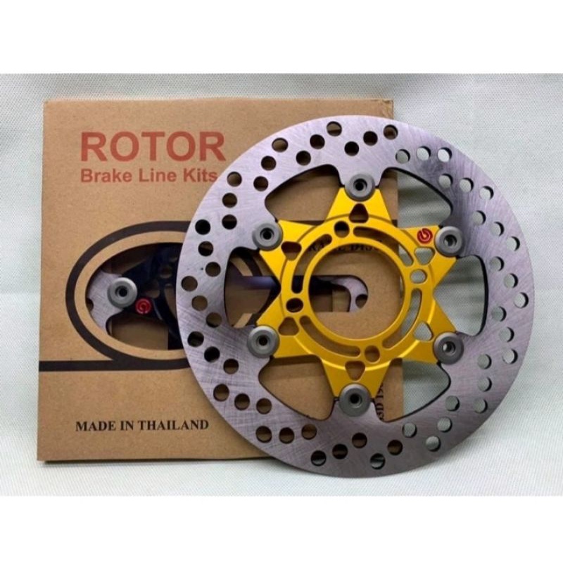 Disc cakram depan Rotor Star RT-119 Front Disc Brake Floting CNC by ROTOR