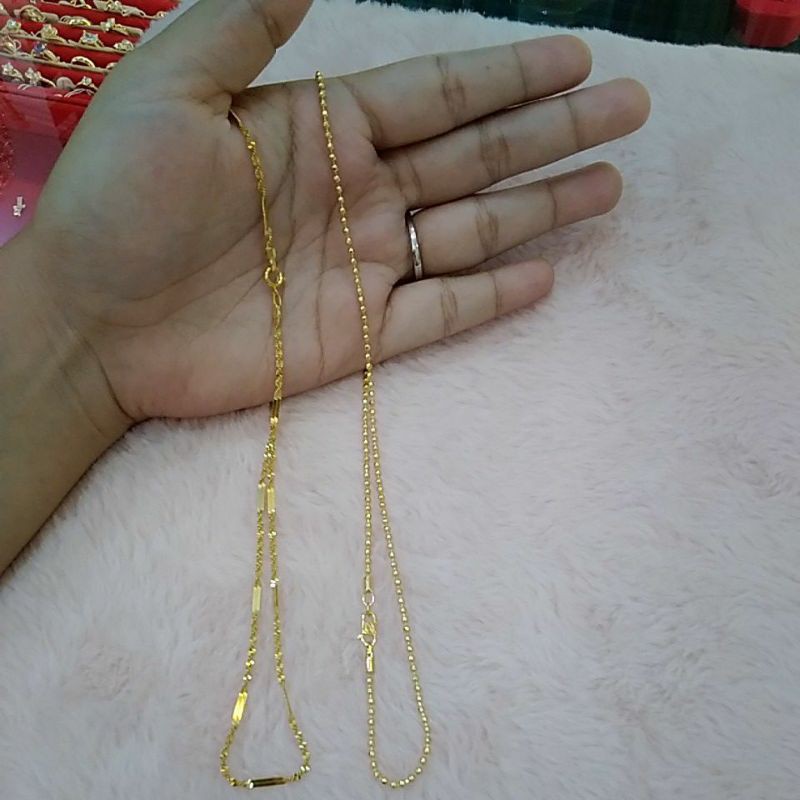 kalung polos besar xuping murah Gold