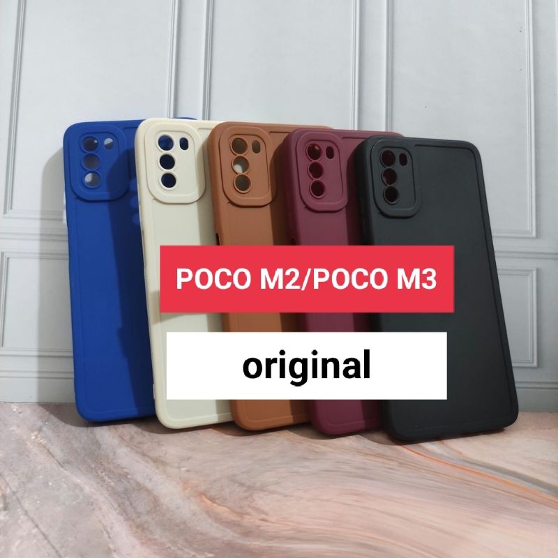 Soft case/slikon/kondom terbaru macaron pro camera/kamera type Hp POCO M2/M3