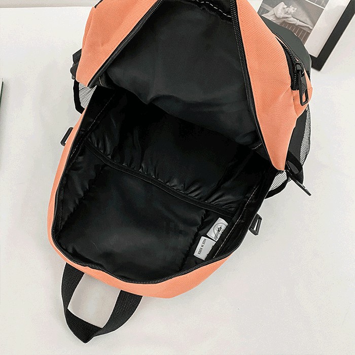 Tas Ransel Wanita Motif Kartun Tas Ransel Wanita Import Korea Murah Batam Kulit Import Terbaru  Nilon COD Azgalery T190
