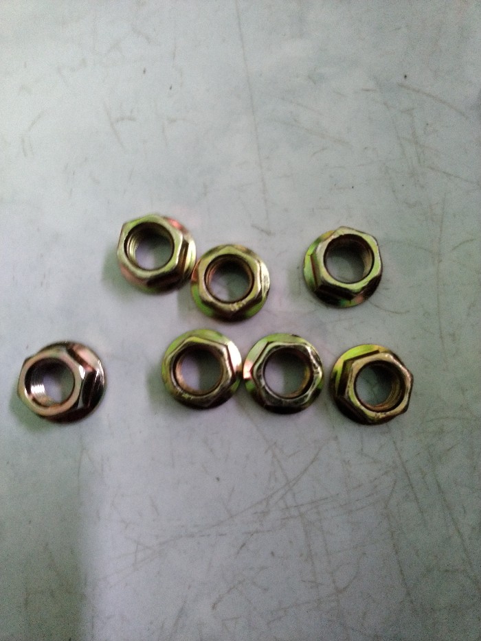 Flange Nut M10 1.25