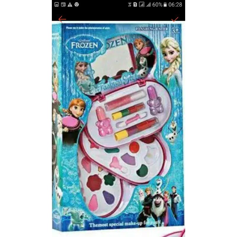 mekap frozen mainan besar