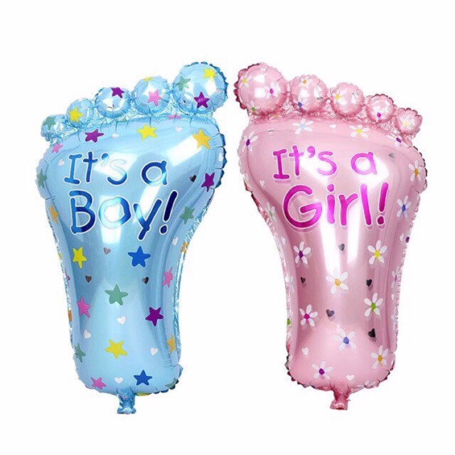 Balon foil baby shower / balon baby girl baby boy