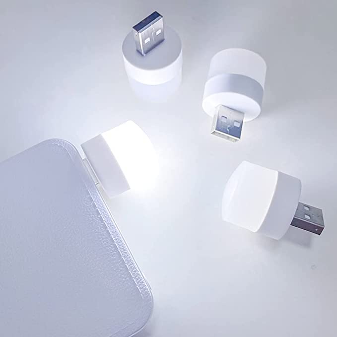 Mini Night Light USB Plug Lamp Computer Mobile Power Charging Small Book Lamps LED Eye Protection Reading Light