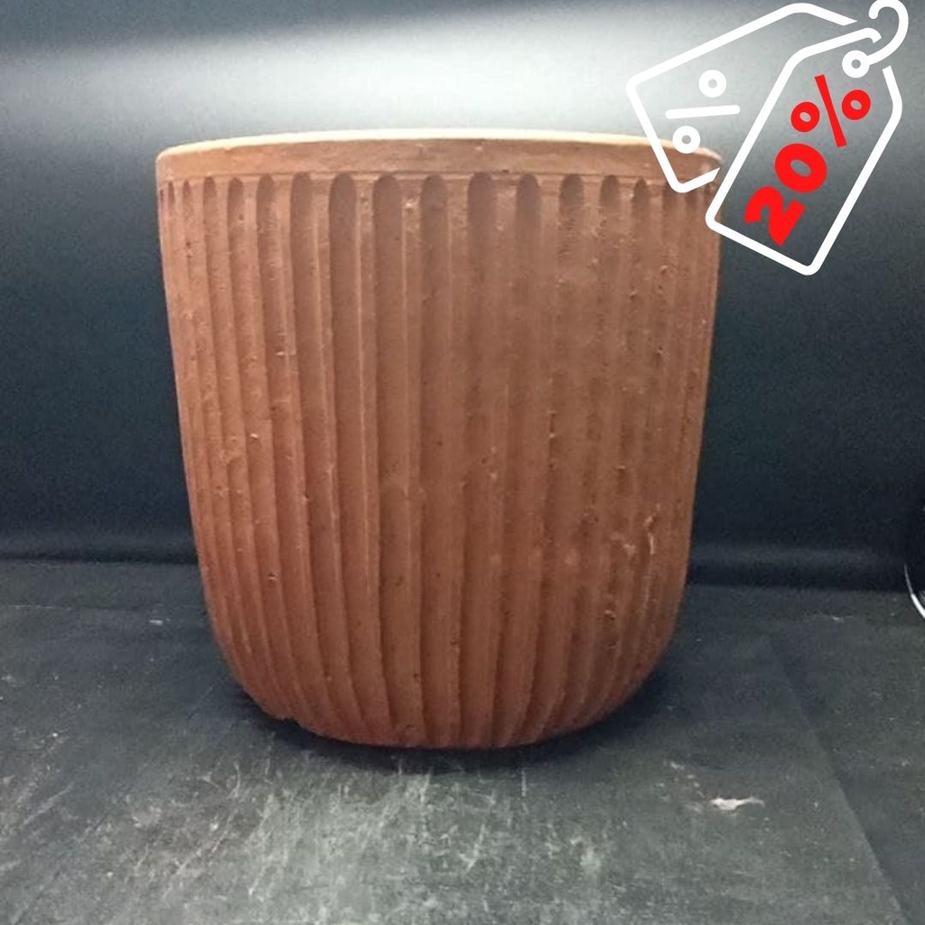 Pot Teraccota (Terakota)/Gerabah/Tanah Liat POT TANAMAN D20xT20 PD-04
