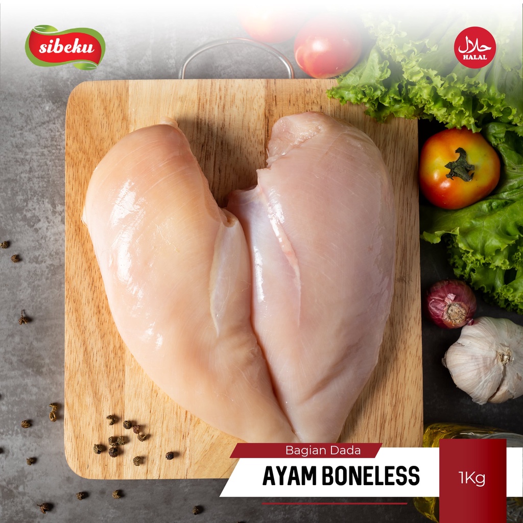 

Daging Ayam Boneless Dada 1 Kg