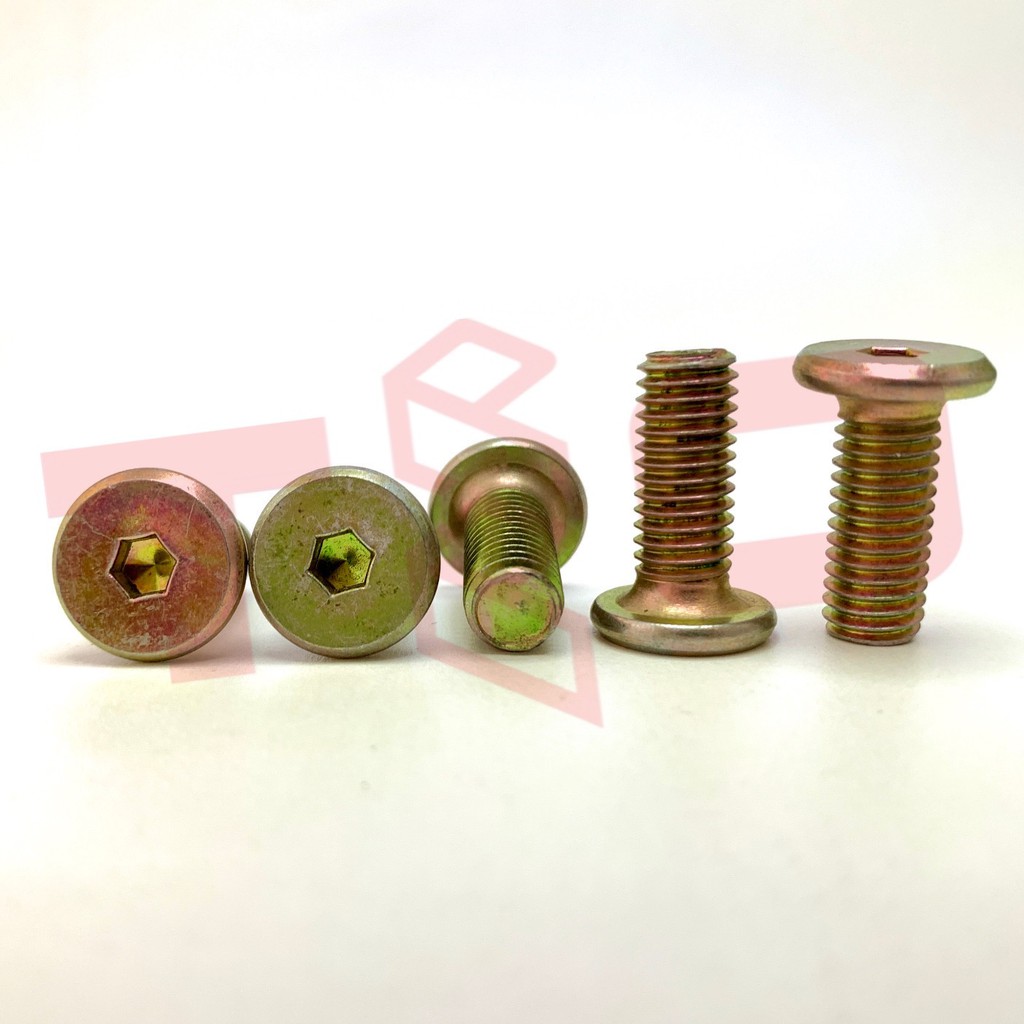 Baut JCBC M8x20 isi 50 pcs / M8 x 20 / 8mm /Knock Down / Knockdown / Furniture