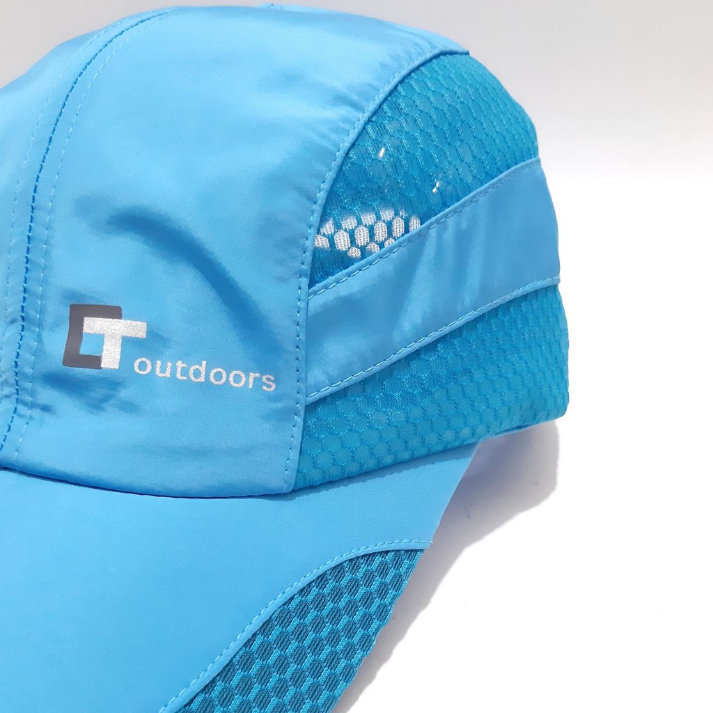 Topi running Topi olahraga Topi Outdoor Import premium - Light Blue