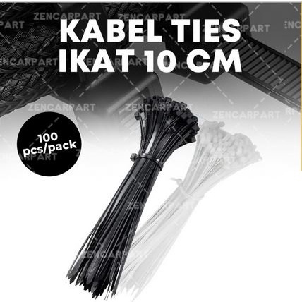 

KABEL TIS 10cm Tali Serut perapih Kabel 10 cm 100pcs