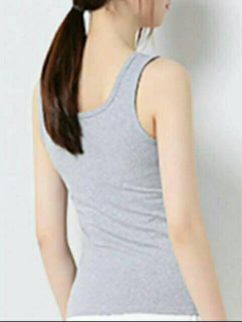 TANK TOP / SINGLET TALI LEBAR / 1KG MUAT 10 PCS