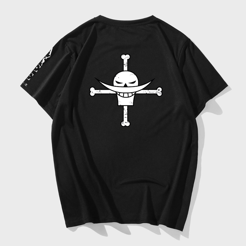 ONE PIECE T-SHIRT ACE TATTO (Shirohige Jolly Roger)
