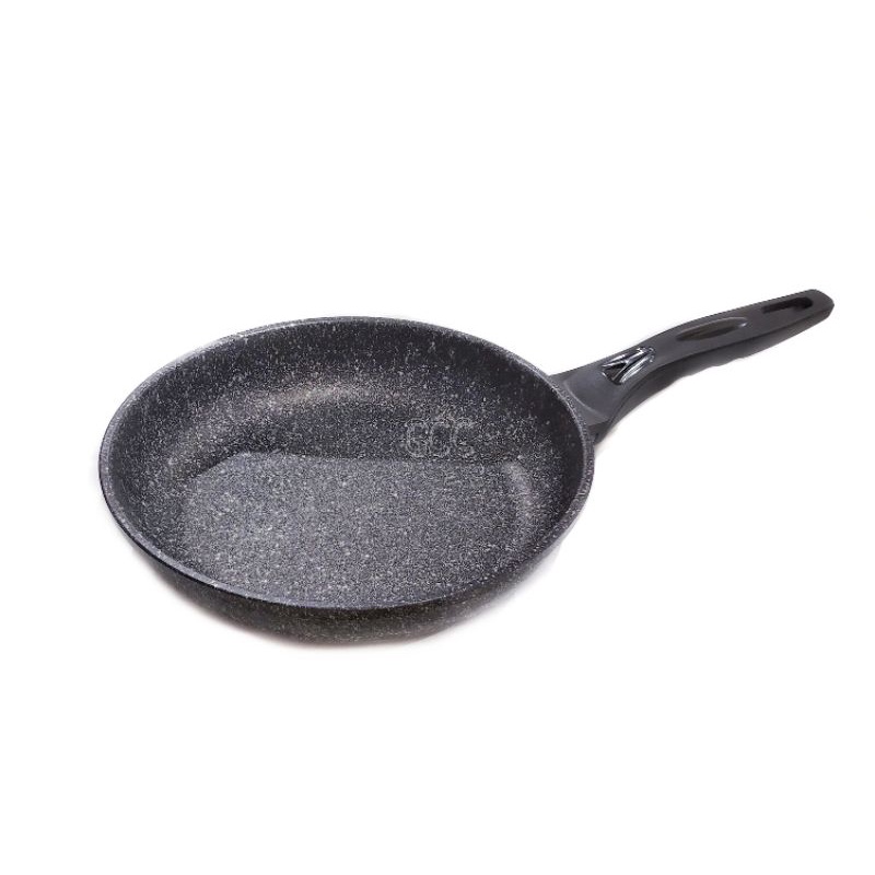 A1Wajan Penggorengan Gagang Tunggal Coating Granite Tahan Lama Moegen Frypan Germany 24 Cm