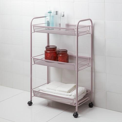 Rak Troli Besi Serbaguna 3 Tingkat 3 Susun H1 Dengan Roda Rak Portable