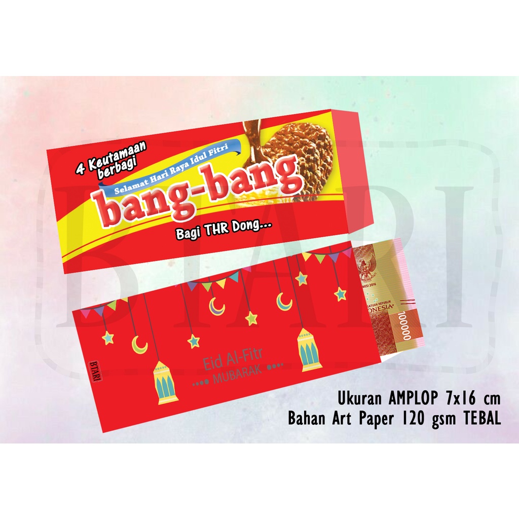 

Amplop Lebaran Unik Panjang Per Pack 7 pcs
