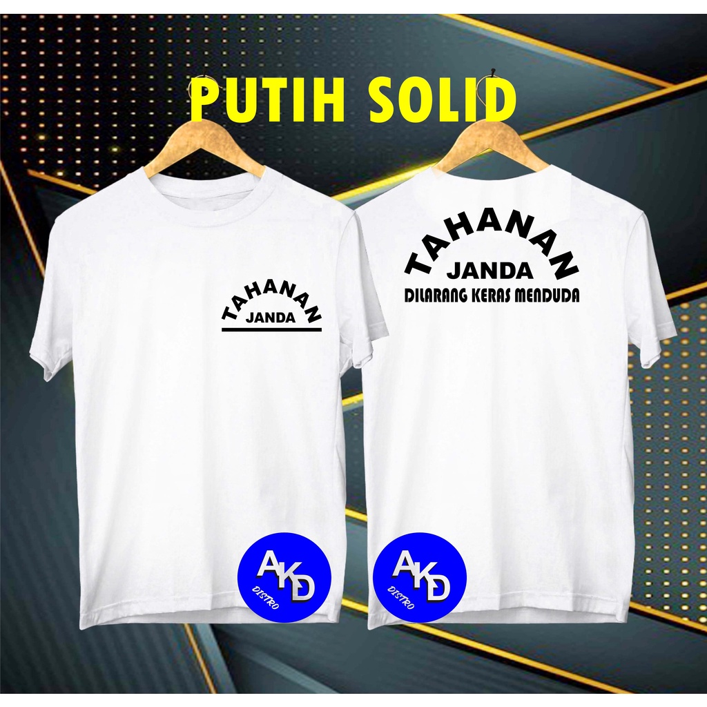 Viral Di TiK Tok Cod /Kaos Tahanan Janda Di Larang Menduda /KAOS EKSPRESI/KAOS HITS/KAOS BANDUNG/KAOS MURAH/KAOS DISTRO