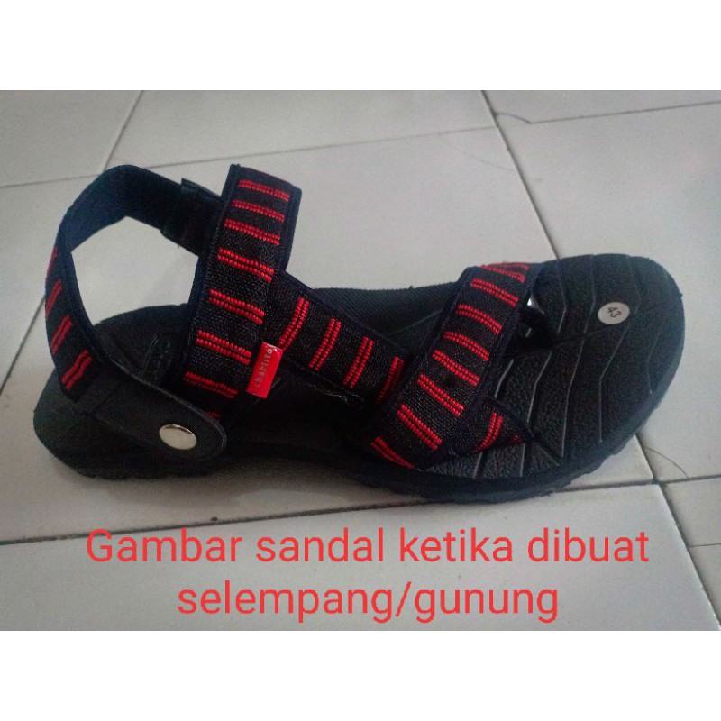 Sandal gunung  /sandal selempang jepit /harga termurah