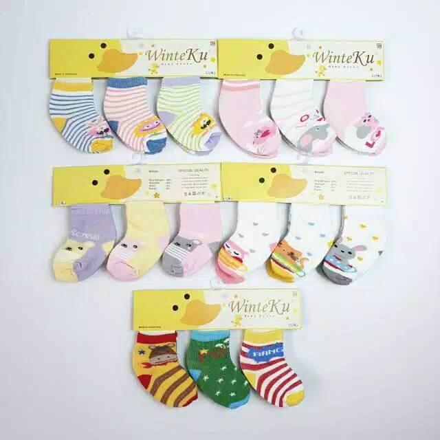 Kaus kaki winteku bayi 0-12month