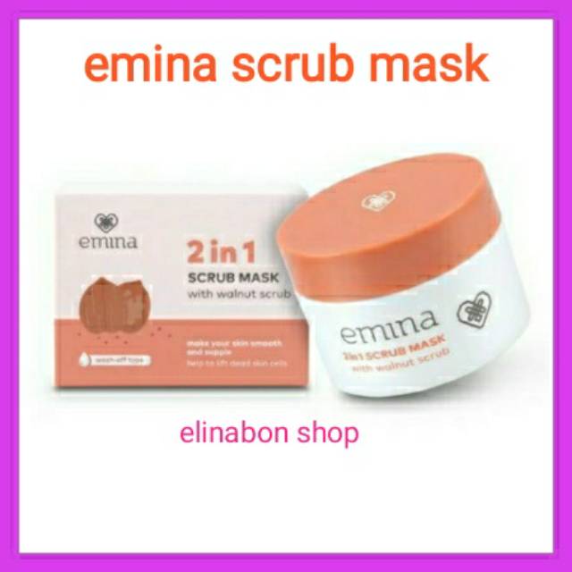 Emina 2in1 scrub mask