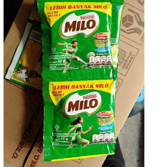 

Diskon!! (gzt-234) MILO RENTENG 22g (BELI 10 GRATIS 1)